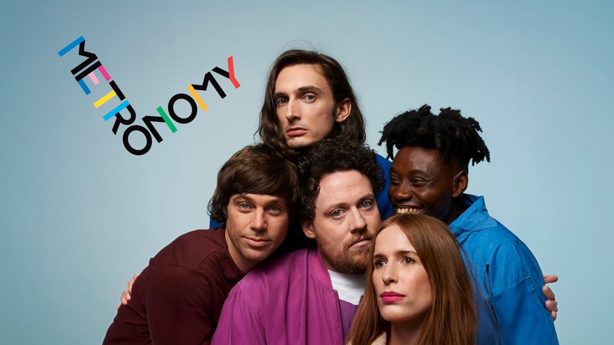 Fondo promocional del evento Metronomy
