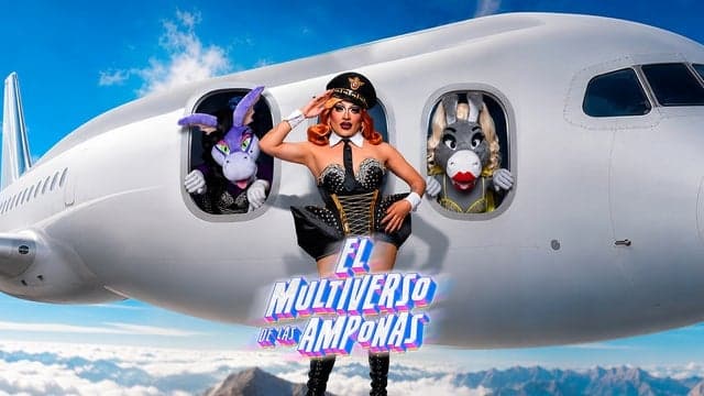 Fondo promocional del evento El Multiverso de las Amponas