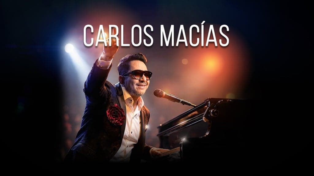 Fondo promocional del evento Carlos Macias