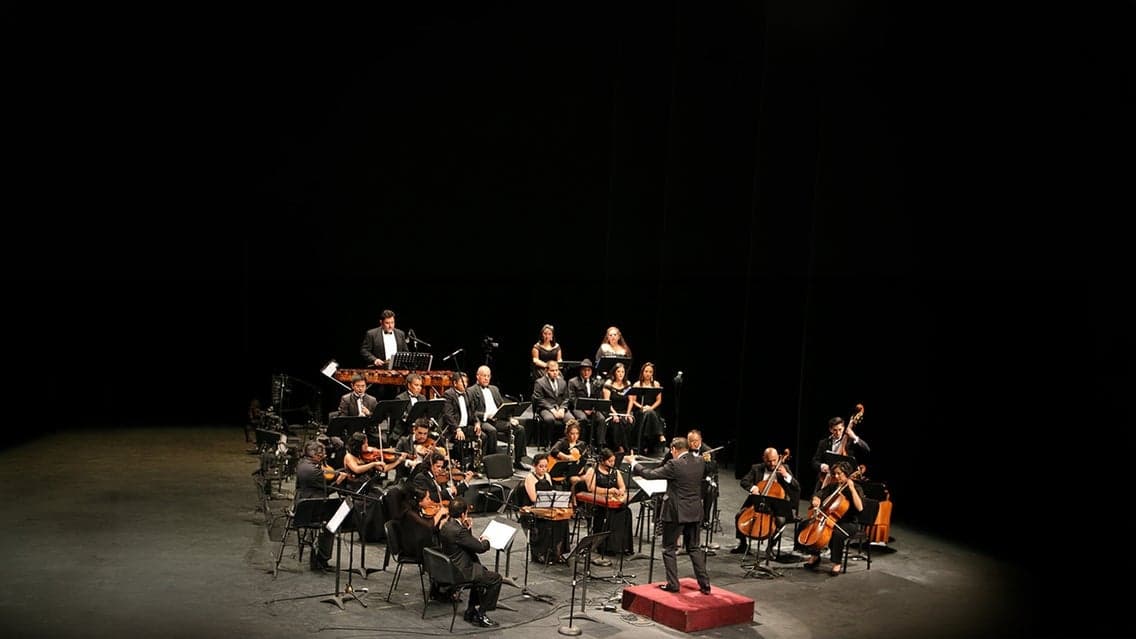 Fondo promocional del evento Orquesta Típica García Blanco presenta: ¡Esto es México!