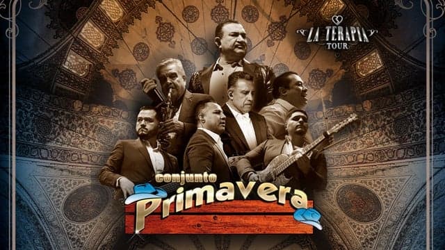 Fondo promocional del evento Conjunto Primavera