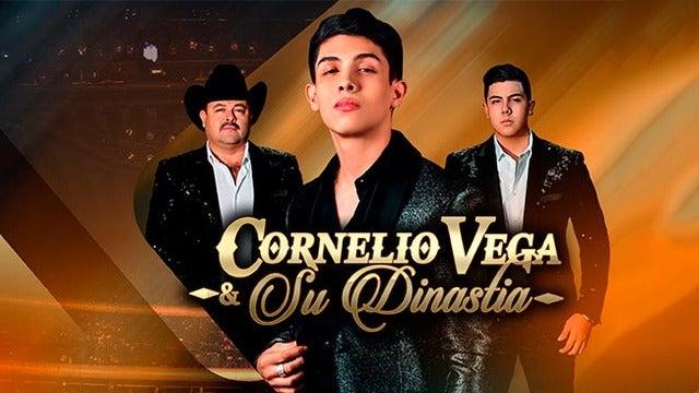 Fondo promocional del evento Cornelio Vega y T3r Elemento