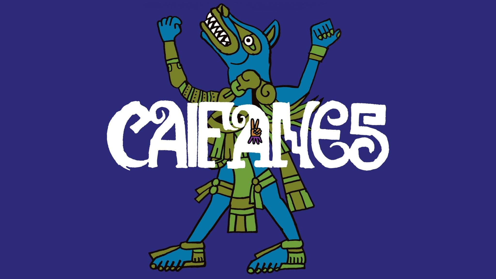 Fondo promocional del evento Caifanes