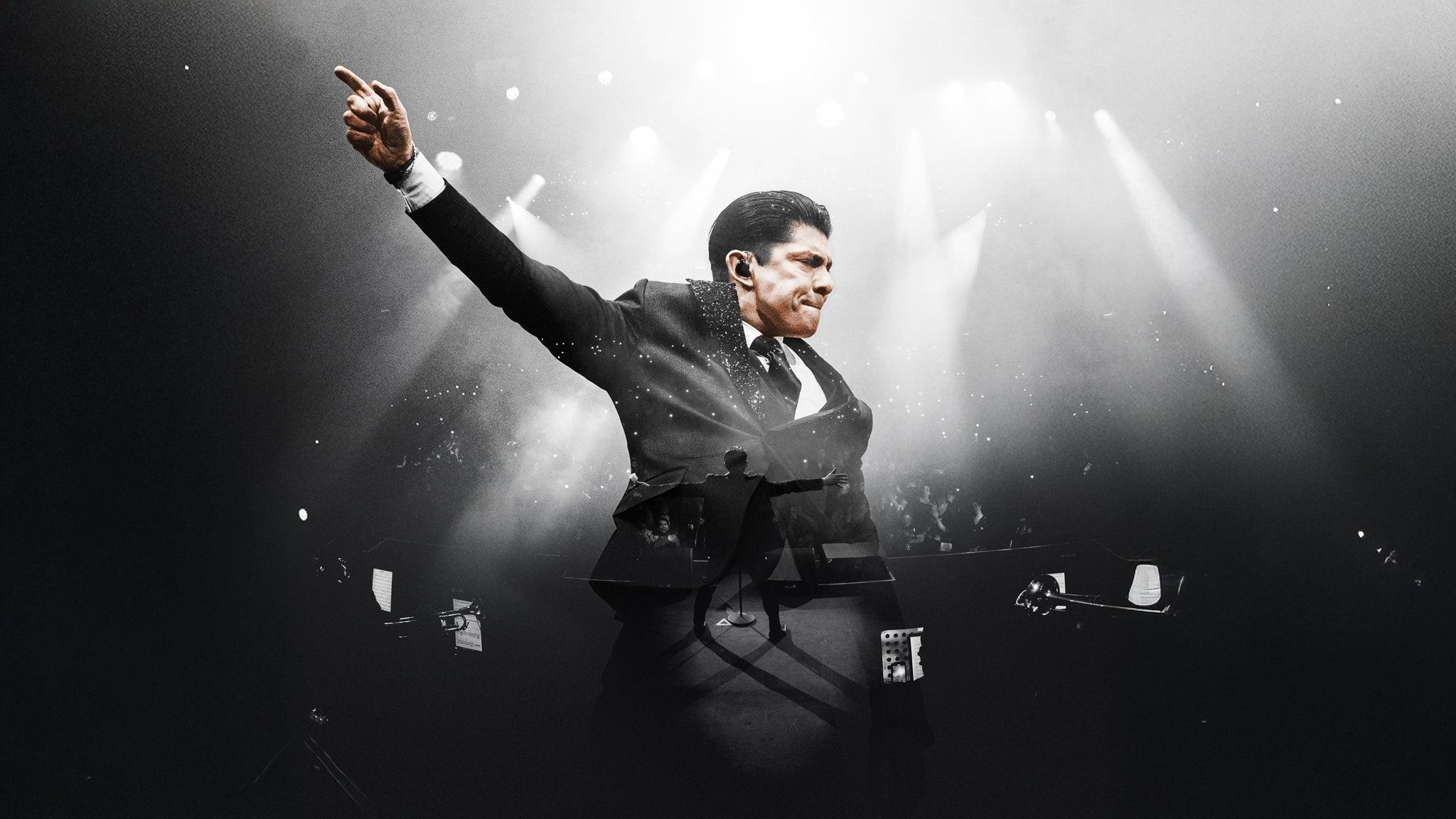 Fondo promocional del evento Victor Garcia "Mi regreso Tour"