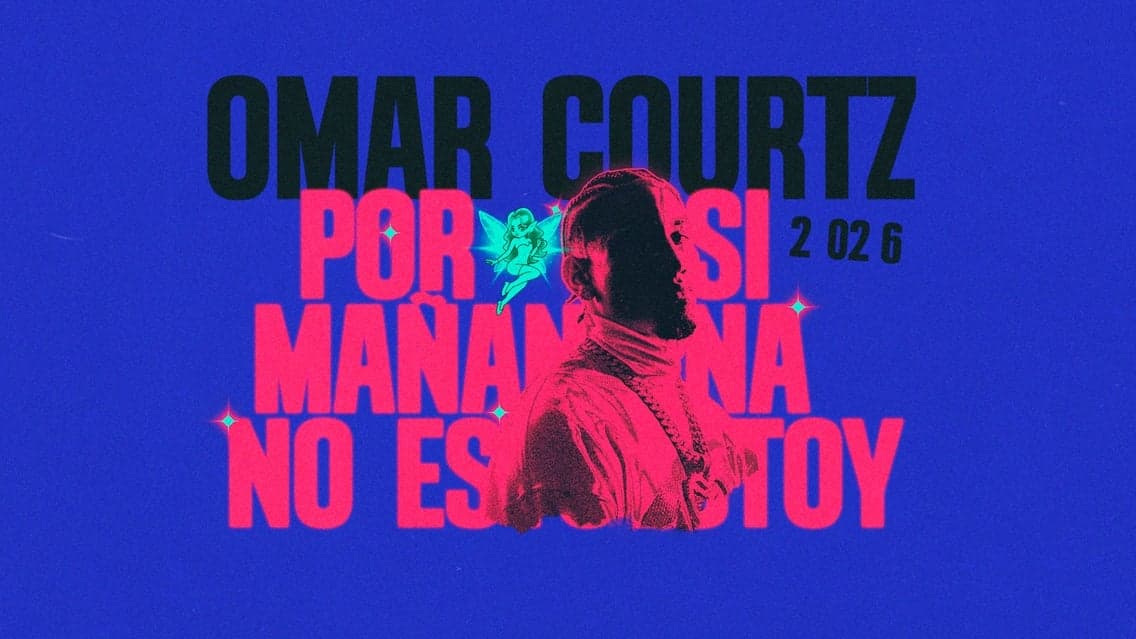 Fondo promocional del evento Omar Courtz