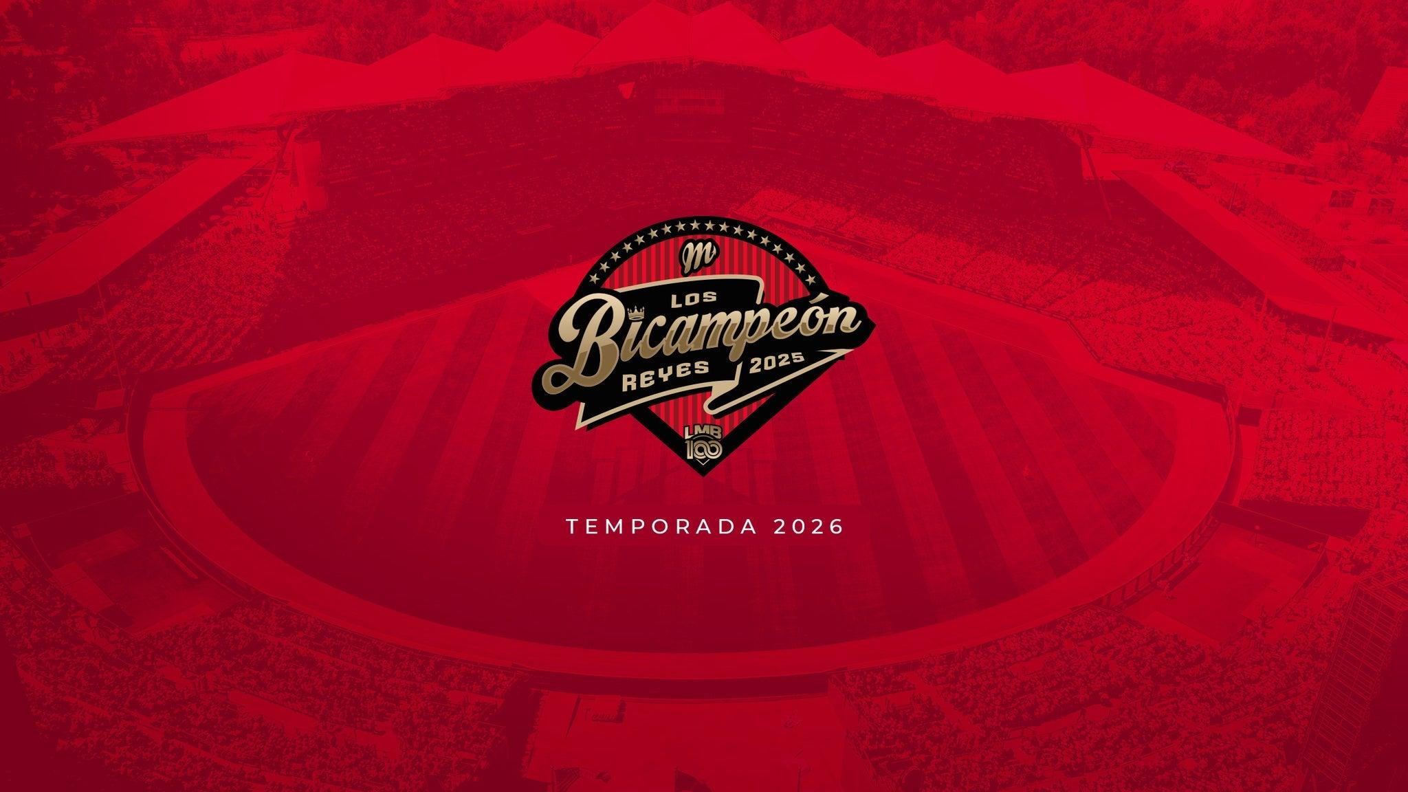 Fondo promocional del evento Beisbol Piratas de Campeche v. Diablos Rojos Temporada 2026