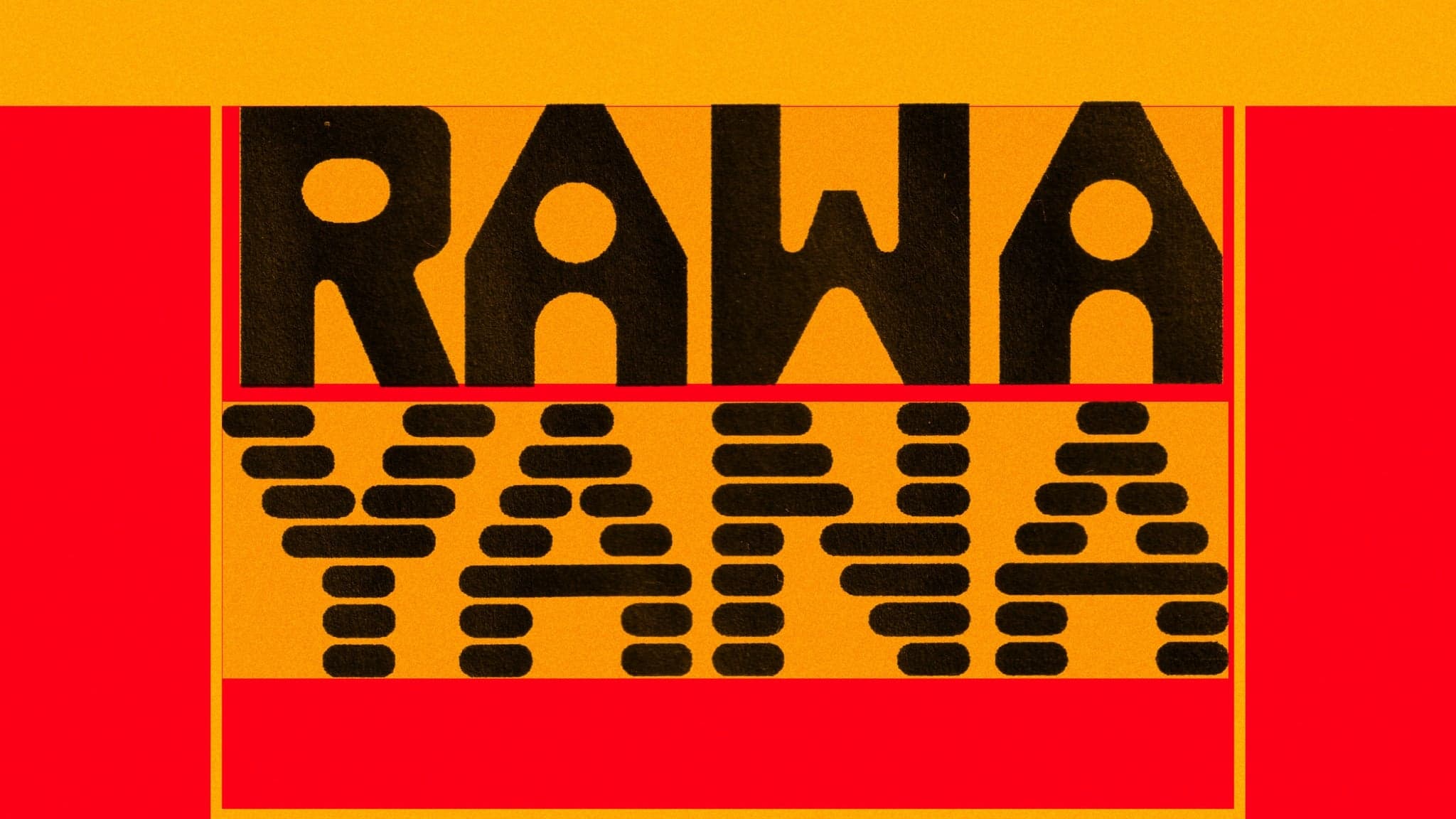 Fondo promocional del evento Rawayana