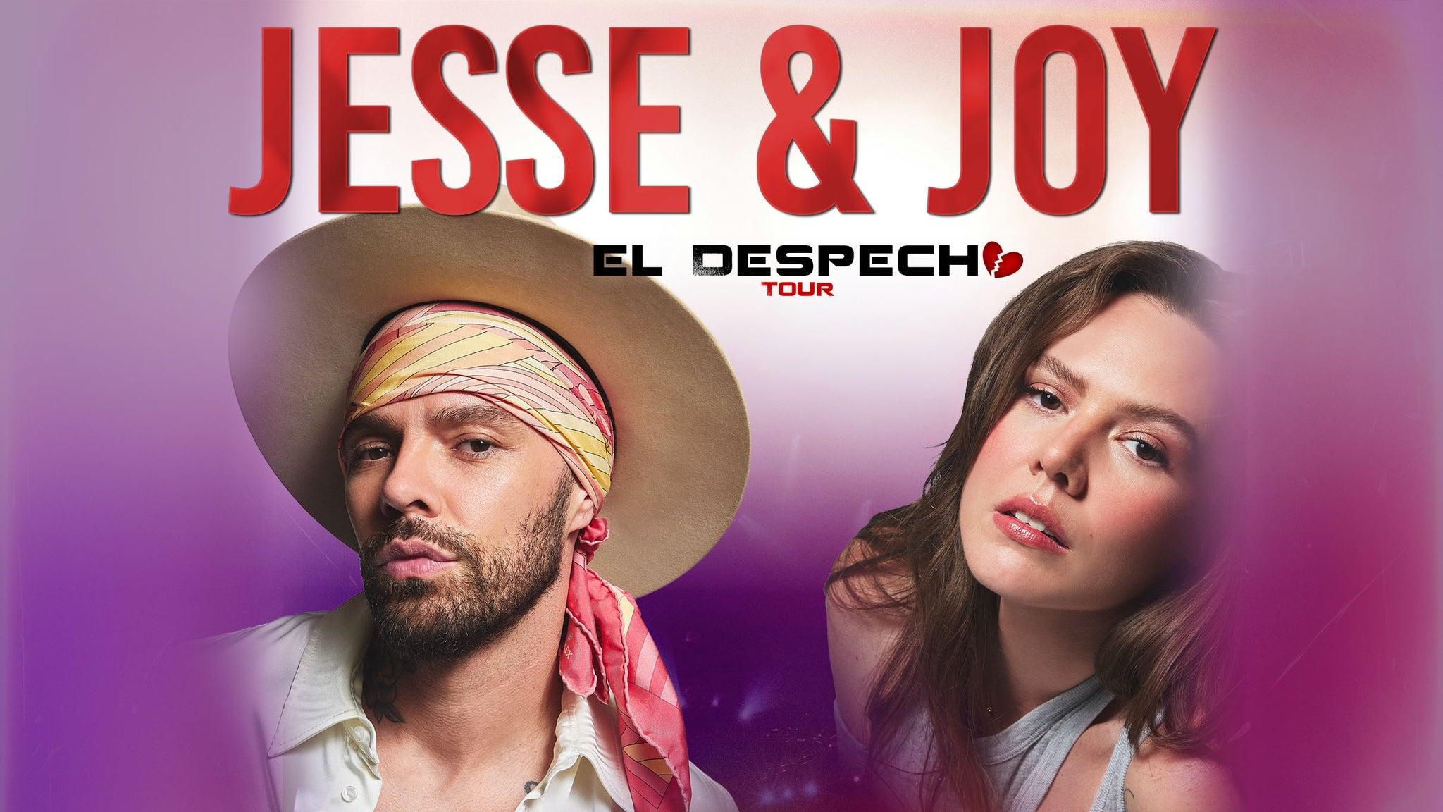 Fondo promocional del evento Jesse & Joy
