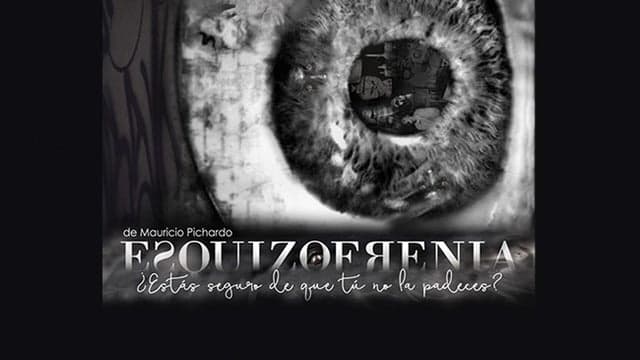 Fondo promocional del evento Esquizofrenia