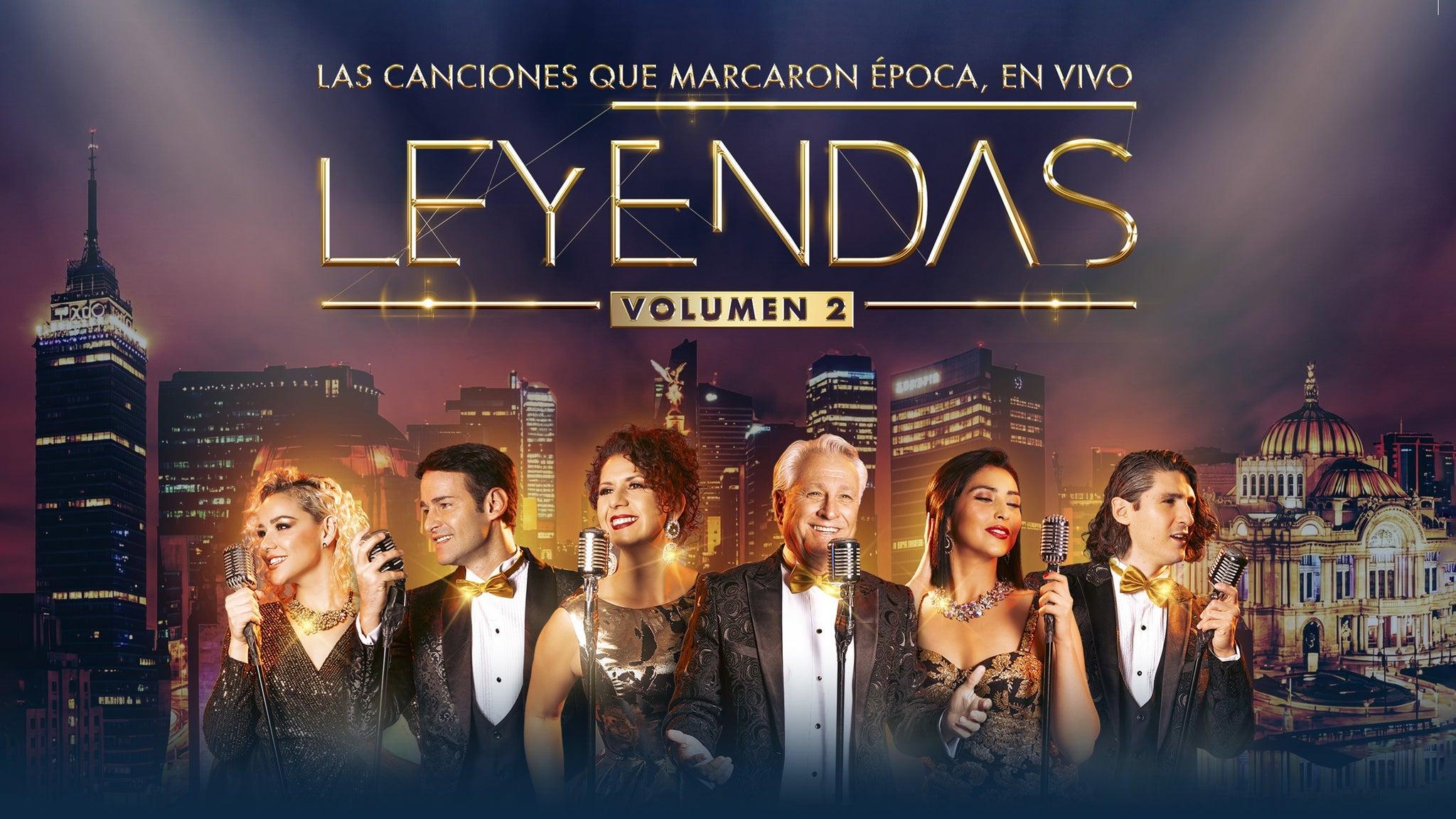 Fondo promocional del evento Leyendas