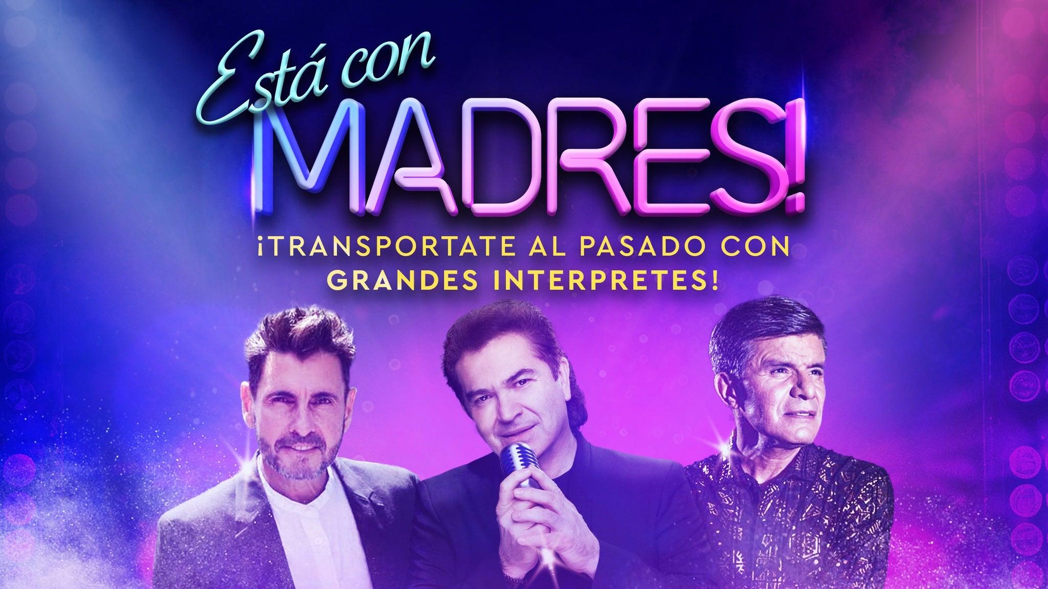 Fondo promocional del evento ¡ESTÁ CON MADRES! El viaje definitivo a los 80s y 90s