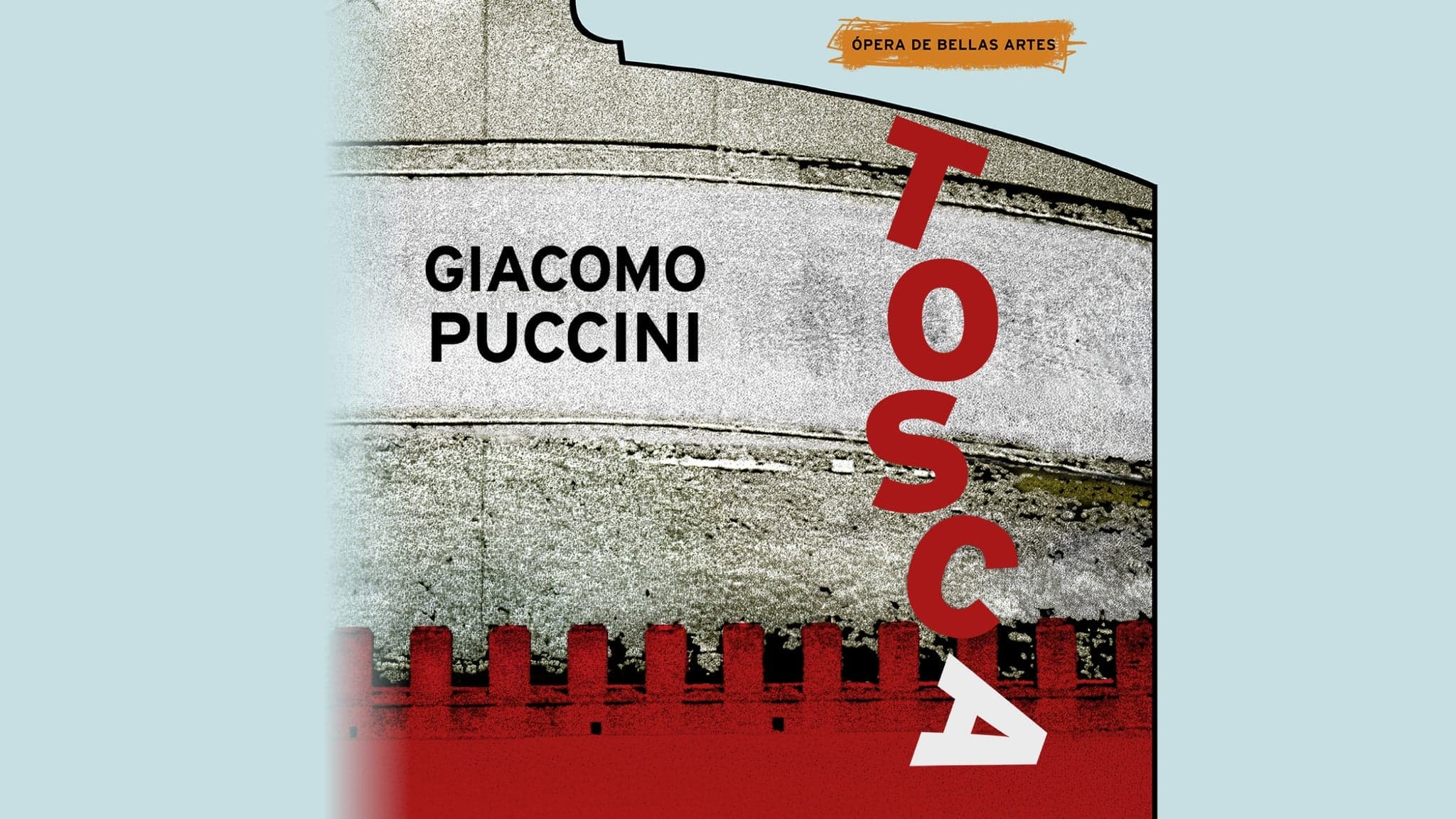 Comp. Nal. Ópera Tosca de Giacomo Puccini, 10+. Ingreso 19:30 h. en Ciudad de Mexico