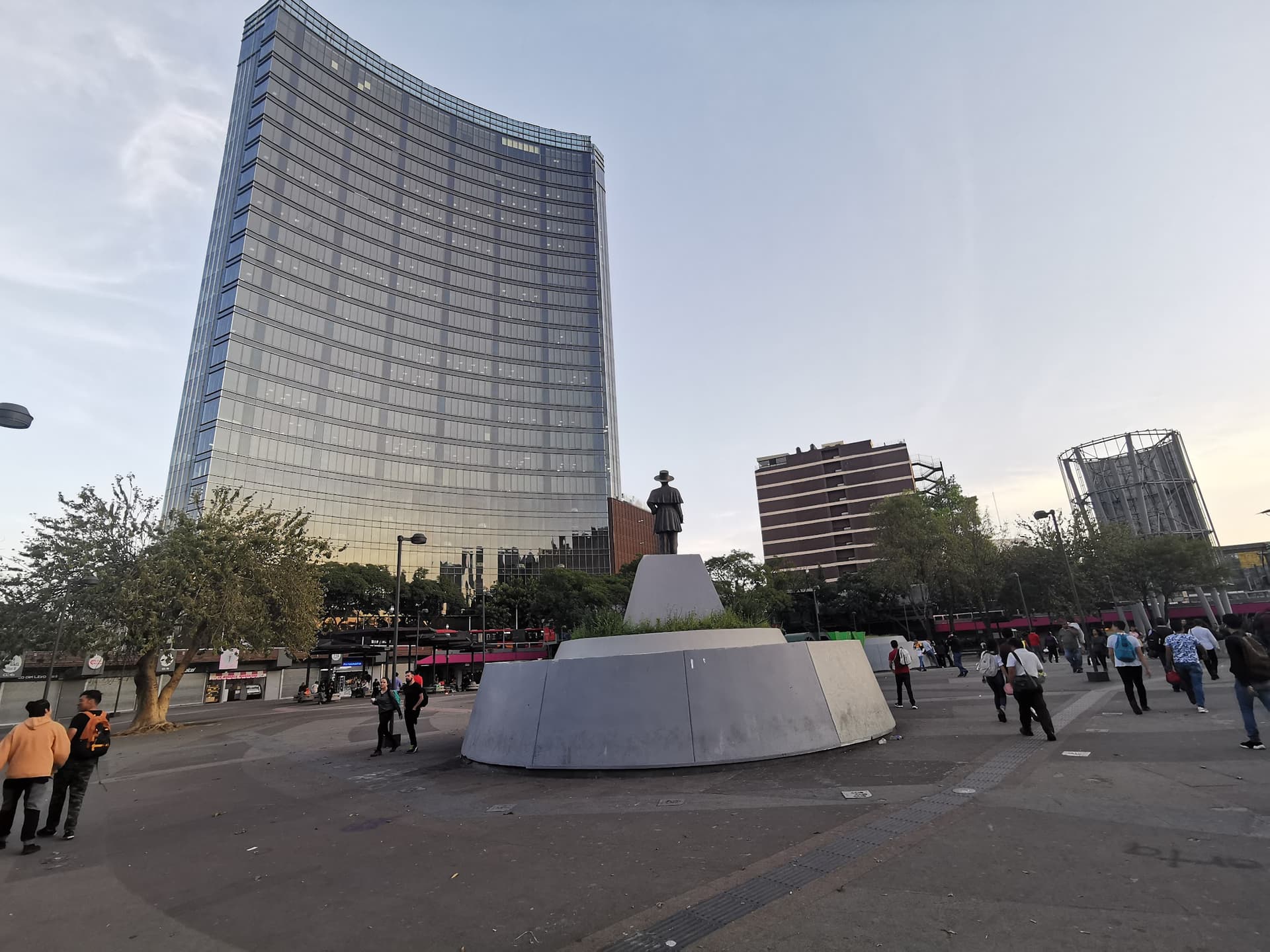 Glorieta de los Insurgentes.